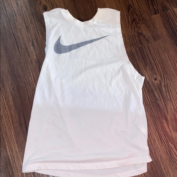 Nike Tops - White nike tank top